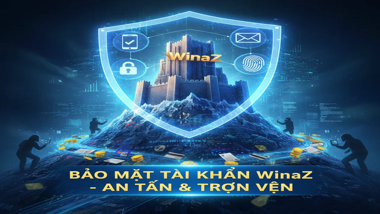 Bảo mật nick an toàn Winaz