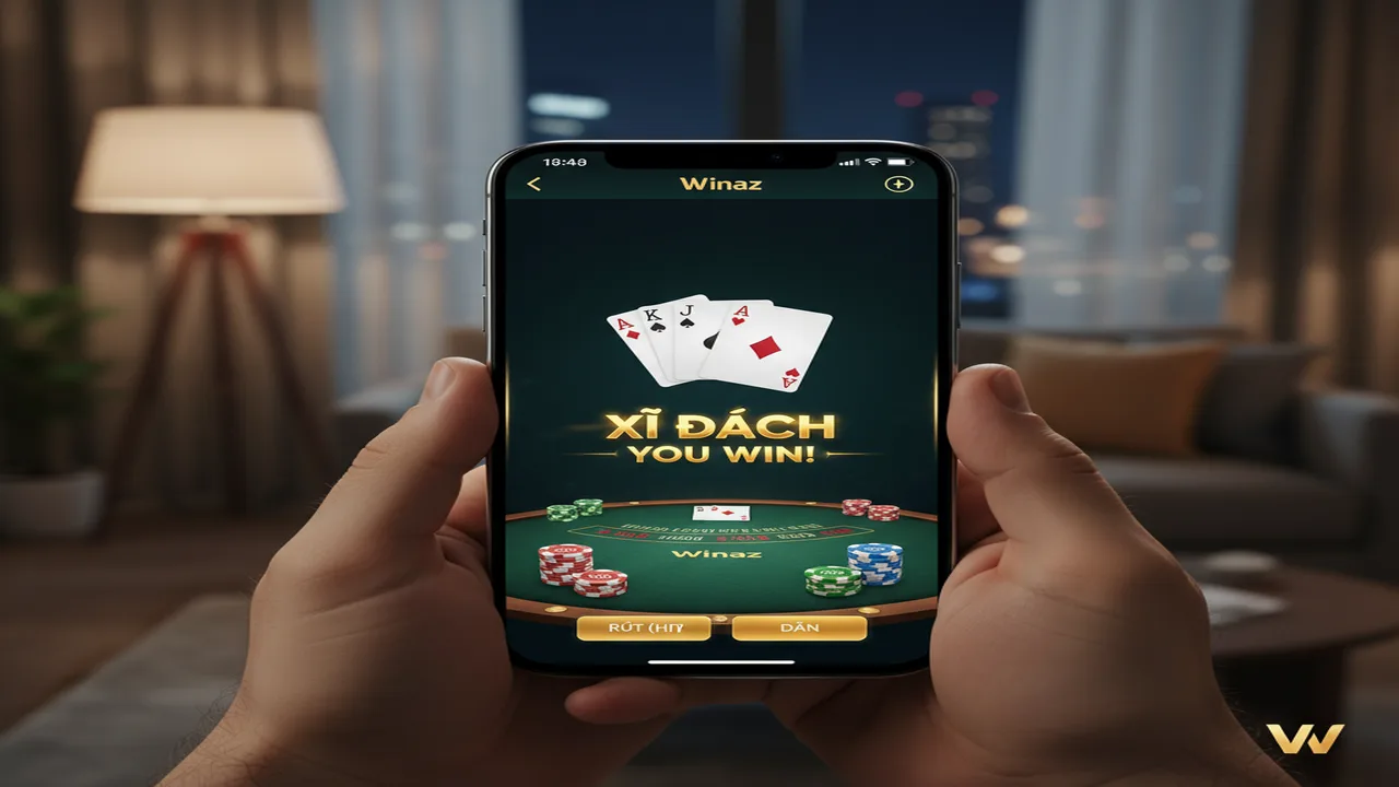 Cách chơi Xì Dách Winaz