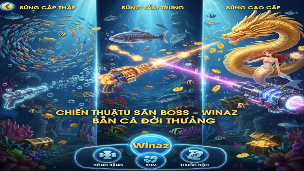 Cách chọn súng chuẩn Winaz