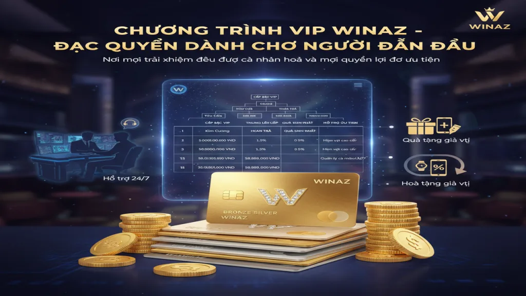Đặc quyền VIP Winaz
