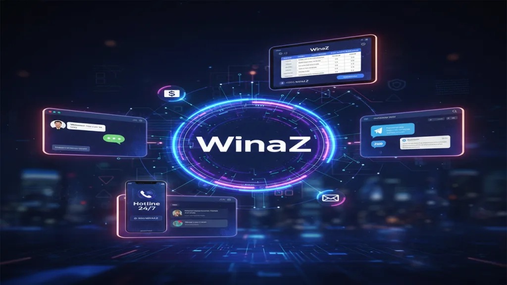 Liên hệ hỗ trợ 24/7 Winaz