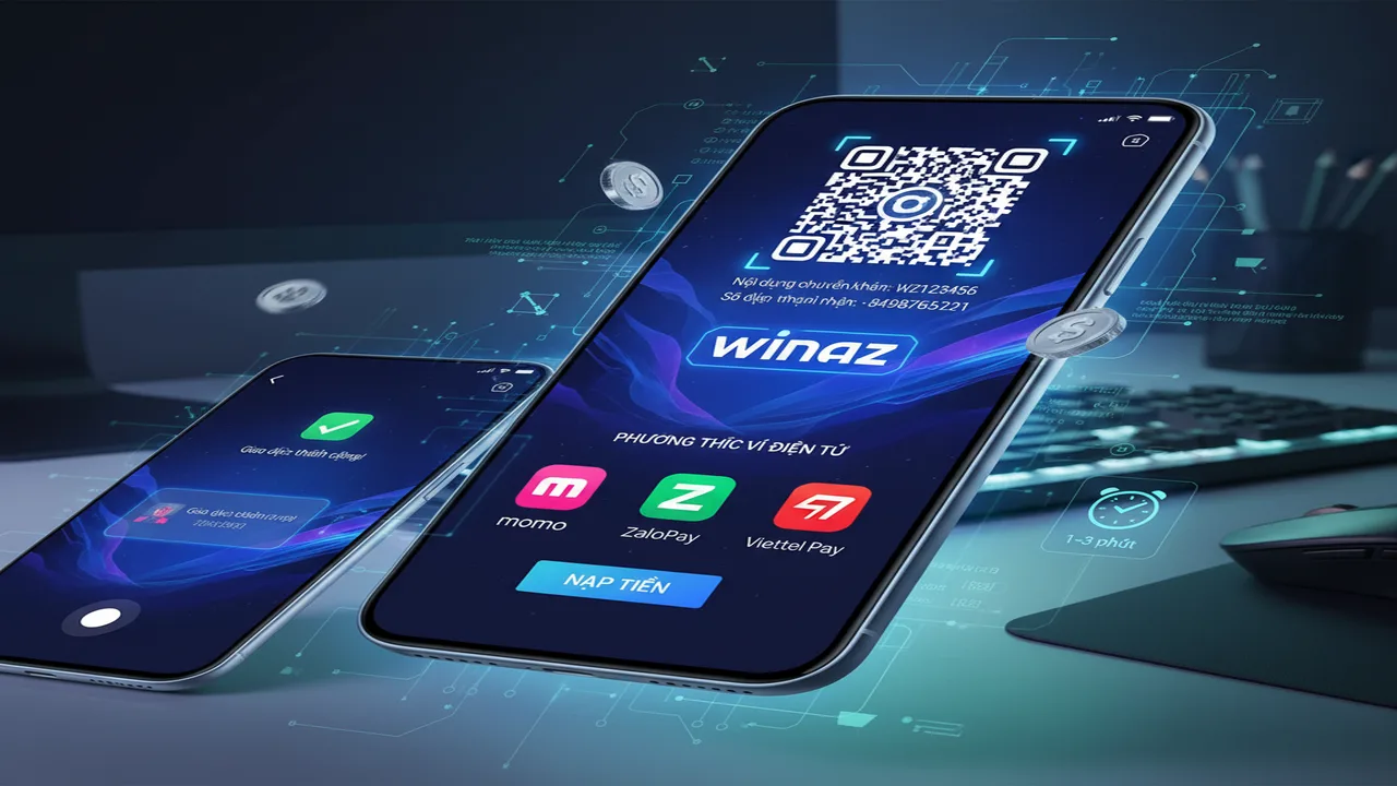 Nạp tiền Ví điện tử Winaz
