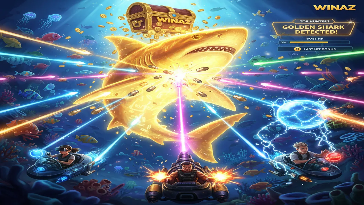 Mẹo săn Cá Mập Vàng Winaz