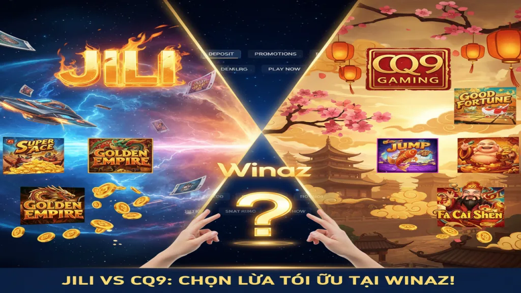 So sánh Jili và CQ9 Winaz