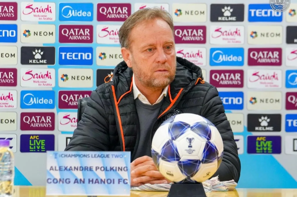 HLV Polking: "CLB Công an Hà Nội không dễ thắng đậm Tampines Rovers"