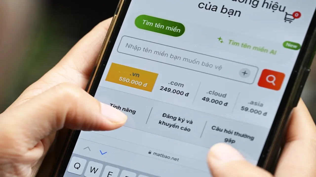 Một tên miền Việt Nam được bán giá 217 triệu đồng